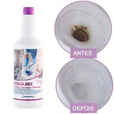 Detergente Dissolmix Tira Manchas De Sanitário Remove Marca D"água 1L Envio Imediato