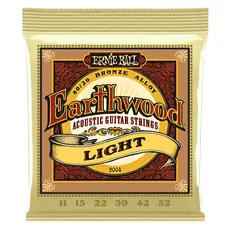 Encordoamento Ernie Ball Violão Aço 011 Earthwood Light 2004
