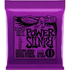 Encordoamento Guitarra 011 Ernie Ball Power Slinky 2220