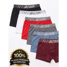 Kit 10 Cuecas Boxer Qualidade Adulto Primeira Linha Confortável