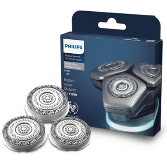 Lâmina De Barbear De Cabeça De Substituição Para Philips SH91/51 S9000-Cores Mistas