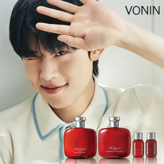 Produto De Cuidado Da Pele Masculina VONIN O Kit Inicial De 2 Peças Do Personagem