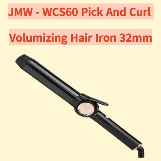 JMW-WCS6032A Palheta E Ferro Volumizador De Cachos 32mm
