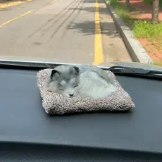 Adorável Acessório Bobblehead Para Painel De Carro Husky Pequeno