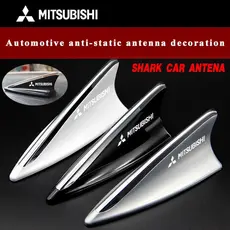 Carro Universal Dummy Shark Fin Telhado Decorativo Antena Decorativa Aérea Para Mitsubishi Xpander Atrai Miragem outlander pajero sport Triton
