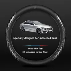 Capa para volante de carro, capa ultra-fina para volante, adequada para Mercedes Benz E200 C260 C200 E350 A180 CLA E240