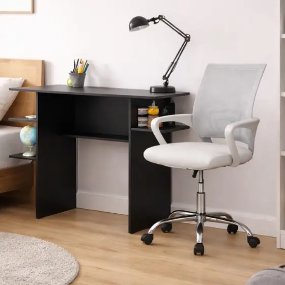 Mesa Gamer Com Cadeira Ergonômica Regulável Kit Home Office Completo Confortável E Funcional