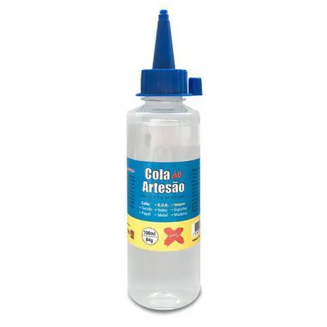 Cola Silicone Liquida do Artesão 100ml Make+ - UNIDADE