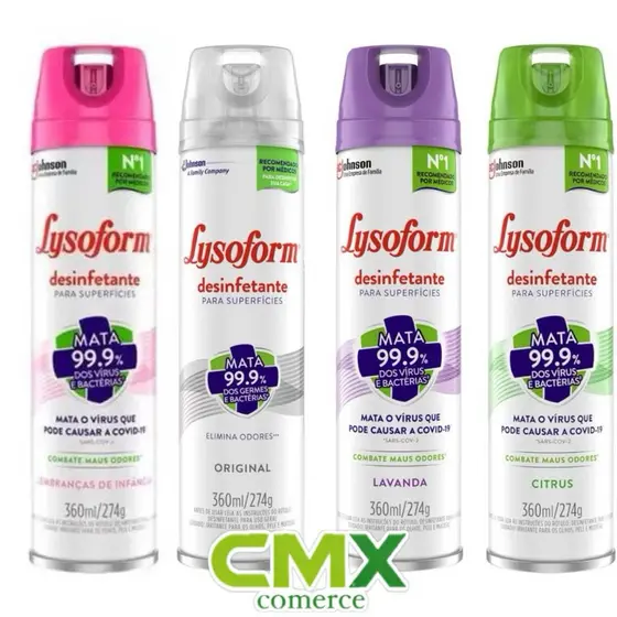 Lysoform Aerossol fragrâncias