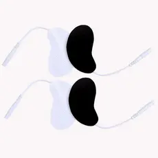 4/6/8/10pcs Rosto Eletrodo Pads Estimulador Muscular para Levantamento Facial Jawline Rosto Massageador Acupuntura Almof