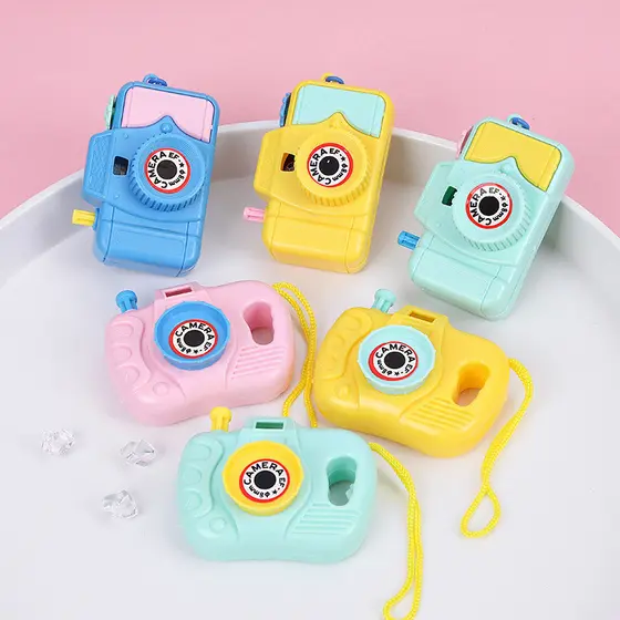 Câmera infantil brinquedos simulação visualização câmera iluminação educação precoce brinquedos jogar casa brinquedos