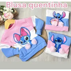 Blusa De frio infantil feminino Inverno