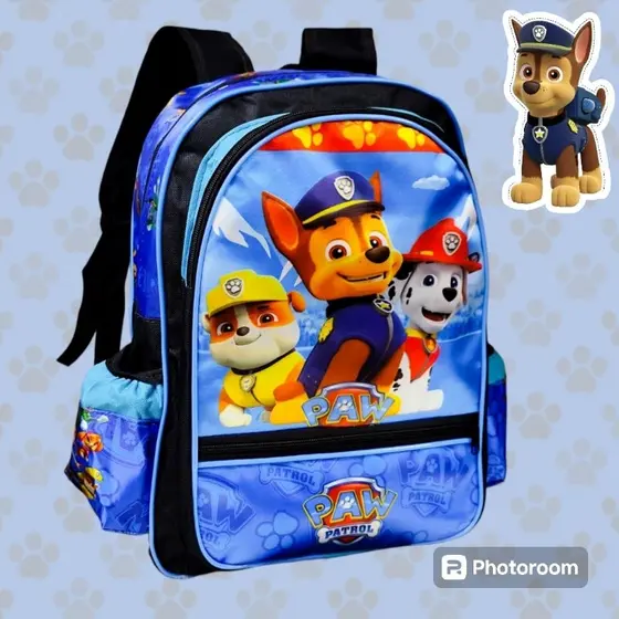 Mochila infantil escolar de costa menino mochila grande
