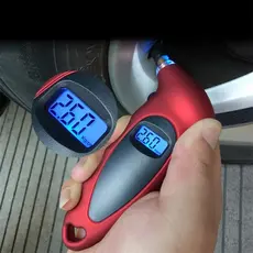 Medidor De Pressão Digital De Pneus De Alta Precisão Com Luz De Fundo Monitoramento De Ar LCD 150PSI Ferramenta De Teste Manual Para Carro