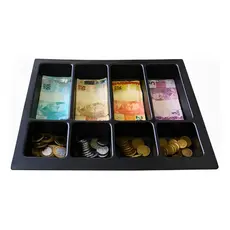 Bandeja Divisor Dinheiro Separador De Notas E Moedas 33,5x29