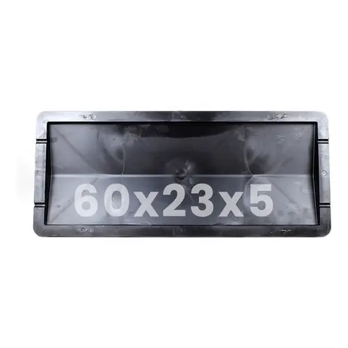 Forma Plastica Para Pingadeira Capa De Mura 60x23x05cm