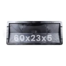 Forma Plastica Para Pingadeira Capa De Mura 60x23x05cm