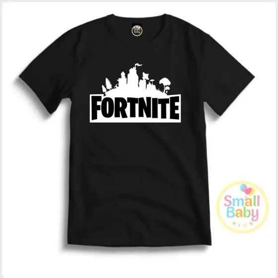 Camiseta /Camisa Infantil /Juvenil Unissex Fortnite Mundo