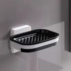 Saboneteira Adesiva de Parede // Com Bandeja e Sem Perfuração