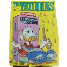 gibi colecionador antiguidades Tio Patinhas de número 270 editora abril 1987