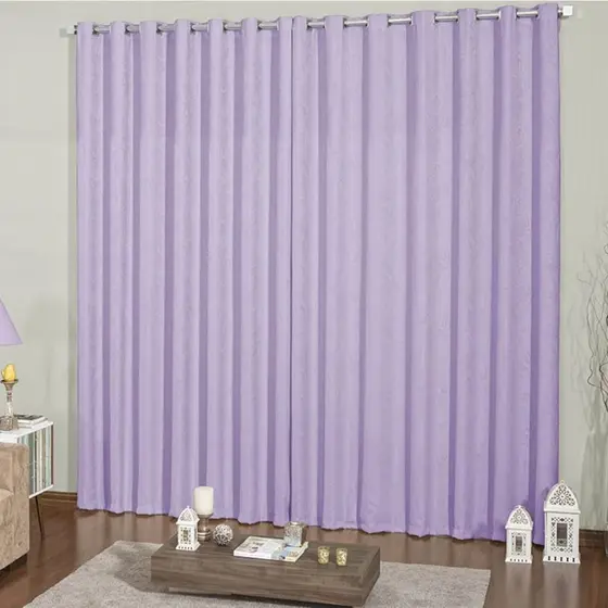 Cortina para Janela Sala Quarto Micropercal Semi Blackout