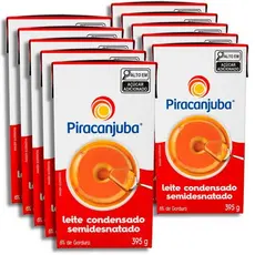 Kit c/ 10 Leite Condensado 395g Piracanjuba