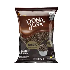 Flocos Macio Sabor Dark Meio Amargo 500g - Dona Jura
