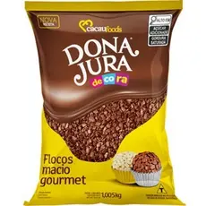 Flocos Sabor Chocolate 1,005kg - Dona Jura
