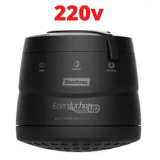 Chuveiro EnerDucha Up3 Preto 3 Temperatura 5500W 220V Enerbras