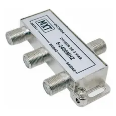 Divisor De Antena 3 Saidas 1 Entrada Universal Uhf Vhf Digital A Cabo