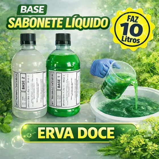 Base Concentrada Sabonete Líquido Perfume Premium