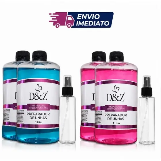 produto para unha de gel 2 de 1l com refil 120ml