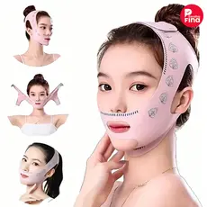 Faixa Ajustável para Contorno Facial e conforto para o Queixo