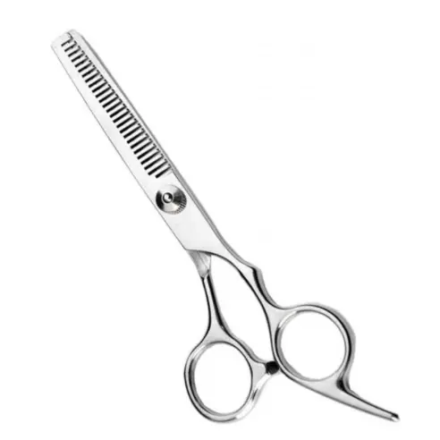 Tesoura para cortar cabelo fio a  desbastadora para barbeador e cabelereiro - salão