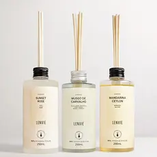 Refil De Difusor de Ambientes Perfumado Lenvie - Várias Fragrâncias - Com Varetas