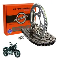 Kit Relação Cb 300r Com Retentor 09 A 15 Transmissão