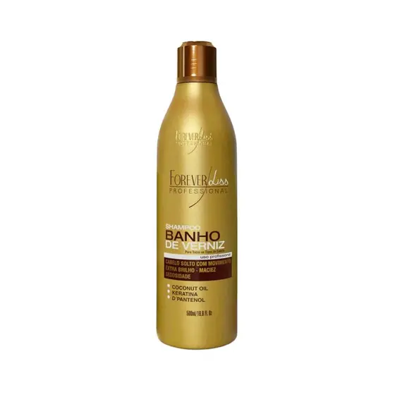 Forever Liss Banho de Verniz Shampoo 500ml