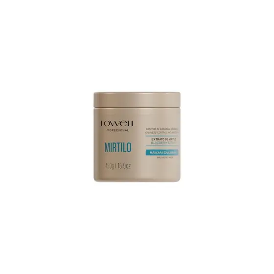 Lowell Professional Mirtilo Equilibrante Máscara 450g