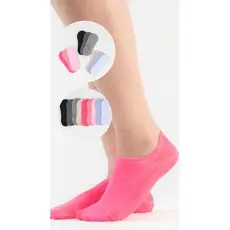 kit Meia Sapatilha Invisível Feminina Lisa
