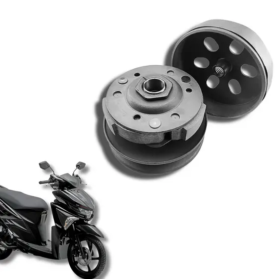Kit Embreagem Completa Secundaria Yamaha Neo 125 17 Em Diante