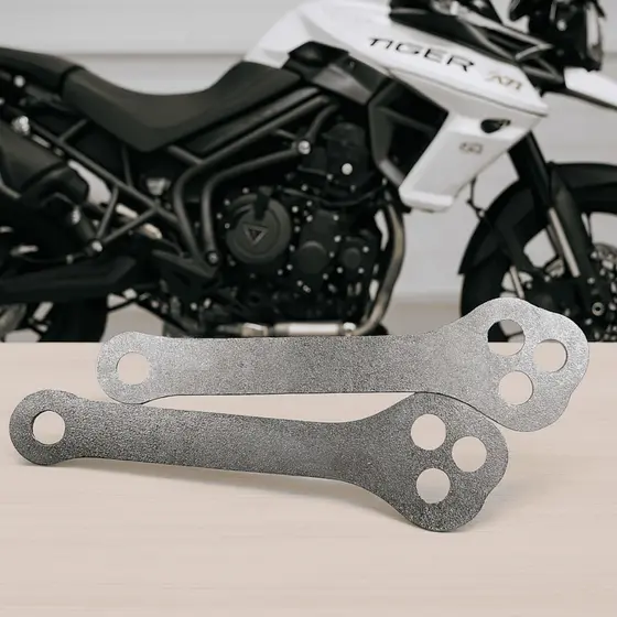 Alongador Mais 5,5cm Suspensão Tiger 800 XR Par Eleva Altura