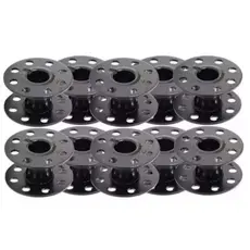10 Bobina Carretilhas Canelinha Maquina Reta Industrial Furada
