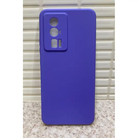 📱 Capa Protetora Premium Roxa para Poco F5 Pro – Estilo e Proteção