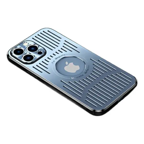 Capa De Malha Respirável Para IPhone 13 Pro Max Grade De Resfriamento À Prova De Choque Dissipação De Calor