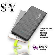 Carregador Portátil Celular 10000mah Bateria Externa POWER BANK