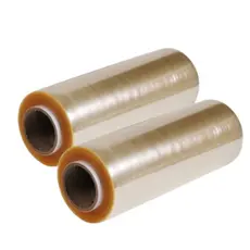 Kit 2 Rolo Bobina Plastico De Filme Pvc 28cm X 100 Metros