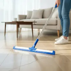 Rodo Silicone Flexível Puxa Água Limpa Vidro Box Banheiro Pia Cozinha Cabo Ajustável