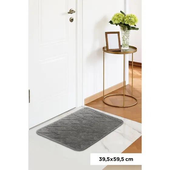 TAPETES QUE NÃO ESCORREGA ANTIDERRAPANTE PARA PORTA DE BANHEIRO CASA LUXO REQUINTE 40x60cm