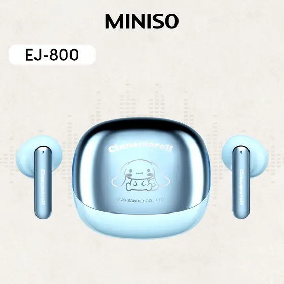 Sanrio EJ-800 Fones De Ouvido Sem Fio Bluetooth Alta Fidelidade Qualidade Som Inteligente Controle Toque Sincronização E