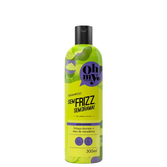 Shampoo Sem frizz, sem drama! 300ml Oh My!